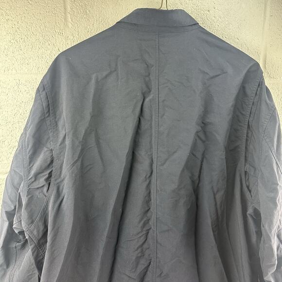 Alexander wang Elongated Black Cotton Blend Shirt, Oversized Fit, Sz L, 26x37 - Picture 10 of 13